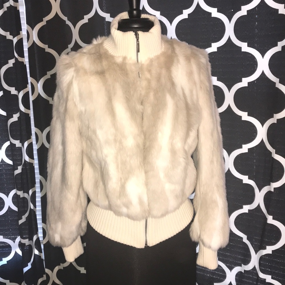 INCInternational Concepts Faux Fur Jacket